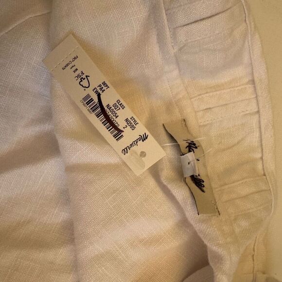 $108 Madewell Embroidered Tank Mini Dress in Linen size 2 m4 - Picture 5 of 6